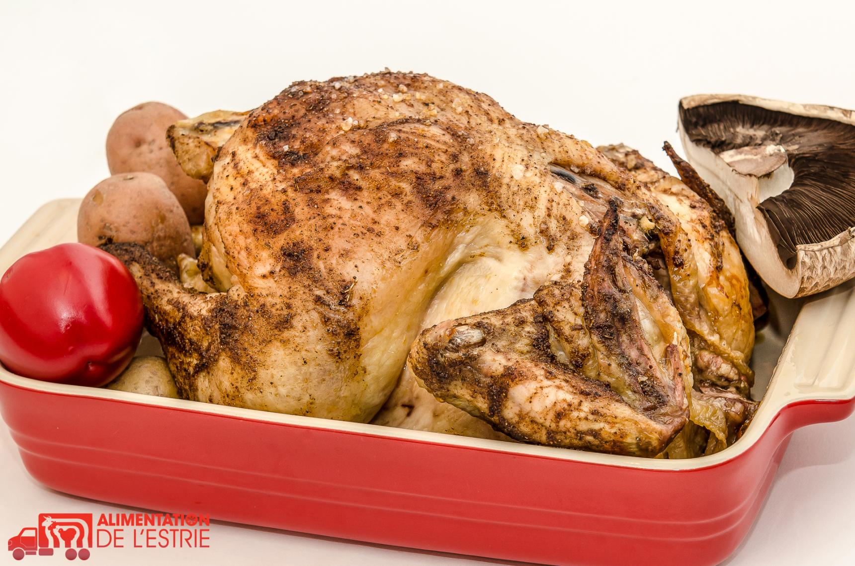 Poulet frais entier 100% végétal 3 1/2 lbs (1,6kg)